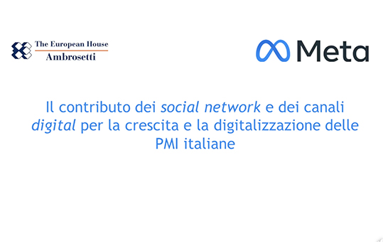 Ambrosetti Meta contributo social crescita PMI