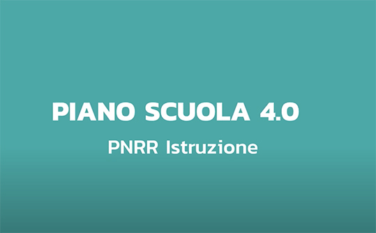 Piano Scuola 4.0 didattica digitale PNRR