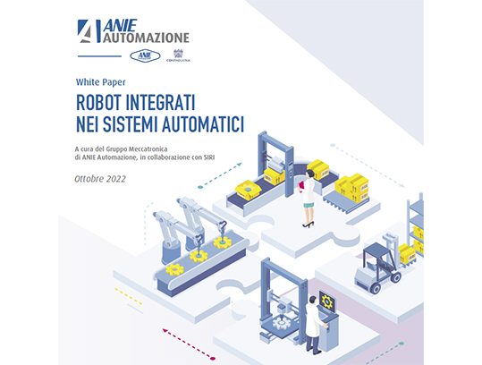 Anie Automazione robot integrati white paper Gruppo Meccatronica
