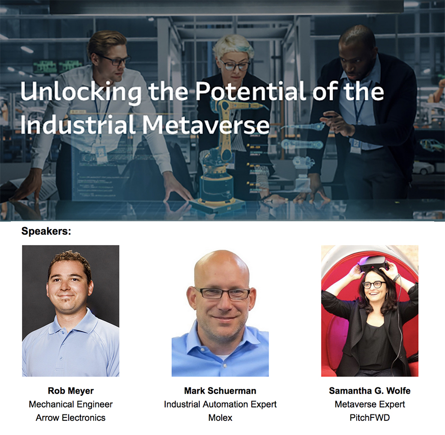 Metaverso webinar Molex Arrow
