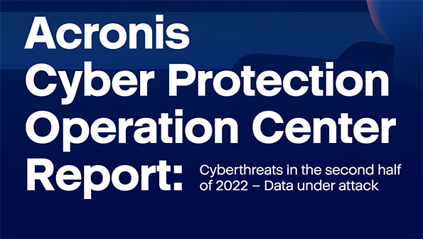 Acronis report minacce informatiche aumento phishing violazioni 2023