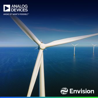 Analog Devices sensori MEMS predittivi turbine eoliche smart Envision Energy