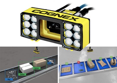 Cognex sistema rilevamento AI edge learning intralogistica