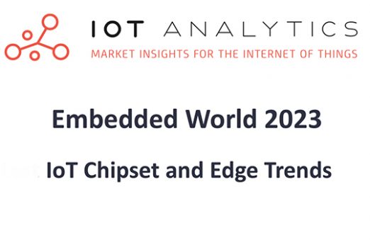 IoT Analytics chipset IoT edge trends Embedded World 2023