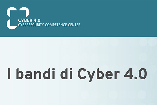 Cyber 4.0 bandi cofinanziamento progetti cybersicurezza