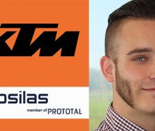 Prosilas service stampa 3D KTM MotoGP Daniel Marhsall