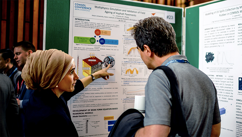 Comsol conferenza simulazione multifisica Monaco ottobre poster