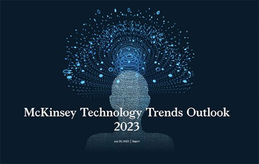 McKinsey Technology trends Outlook 2023 AI generativa