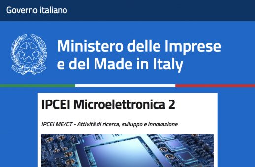 Mimit IPCEI microelettronica 2 agevolazioni 450 milioni