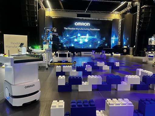Omron-produzione-flessibile-Flexible-manufacturing-roadshow-automotive