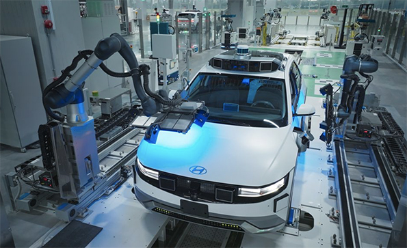 Hyundai Motional robotaxi Ioniq 5 veicoli guida autonoma livello 4