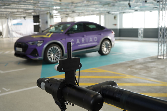 Bosch parcheggio e ricarica in guida autonoma auto elettriche Cariad CES 2024