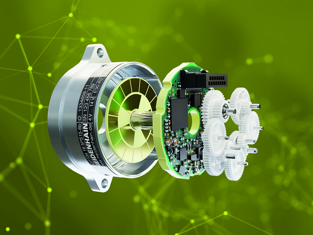 Heidenhain encoder scansione induttiva ECI1122 EQI1134 automazione evoluta motori compatti