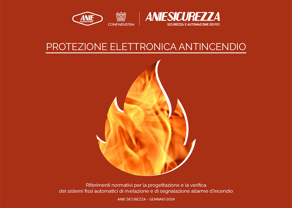 Anie Sicurezza Guida protezione elettronica antincendio cover