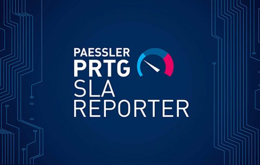 Paessler PRTG monitoraggio database SLA reporter