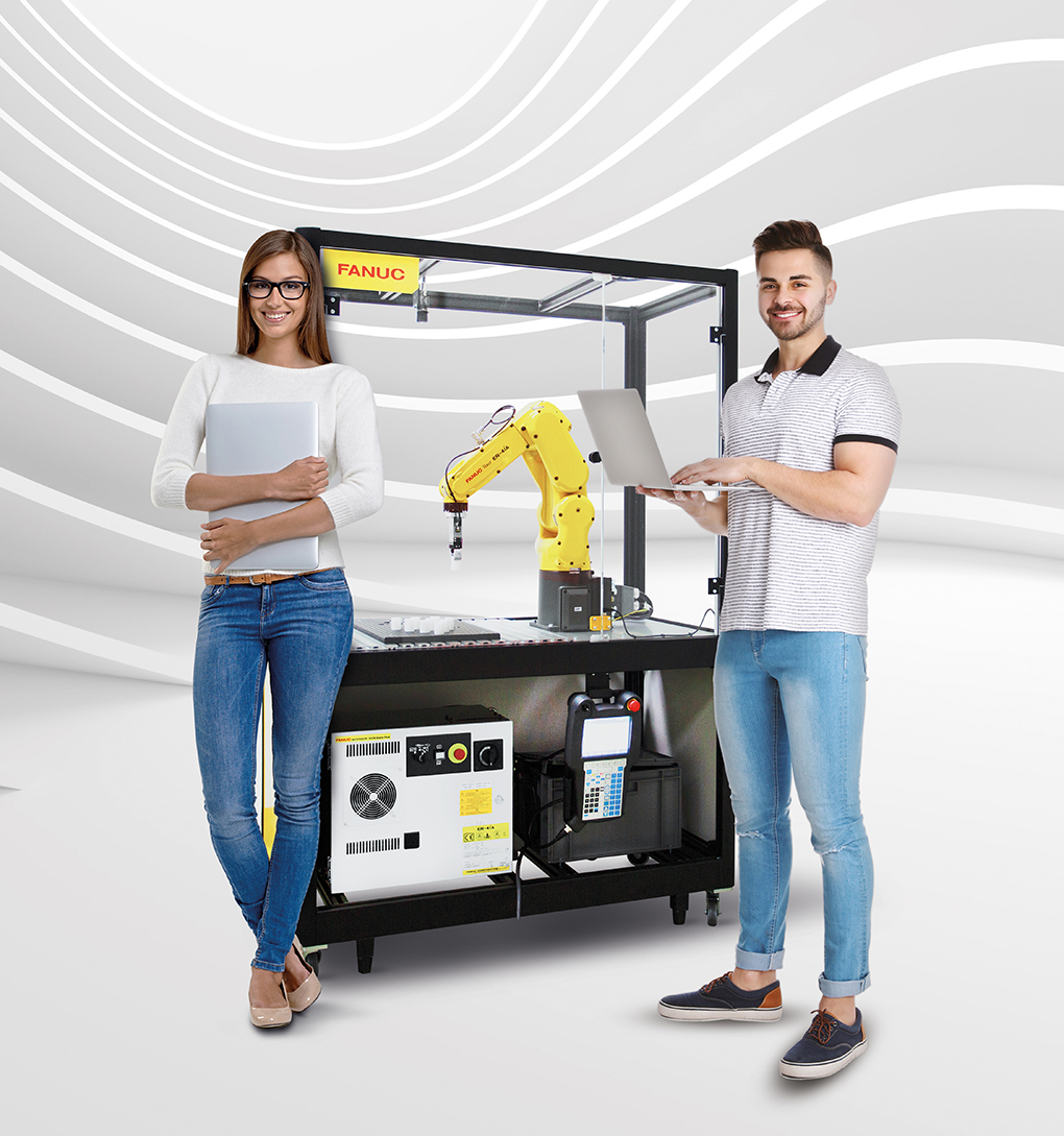Fanuc formazione competenze robot Didacta 2024 cella robotica