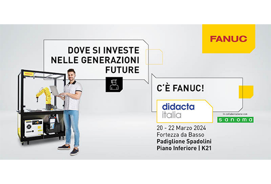 Fanuc formazione competenze robot Didacta 2024