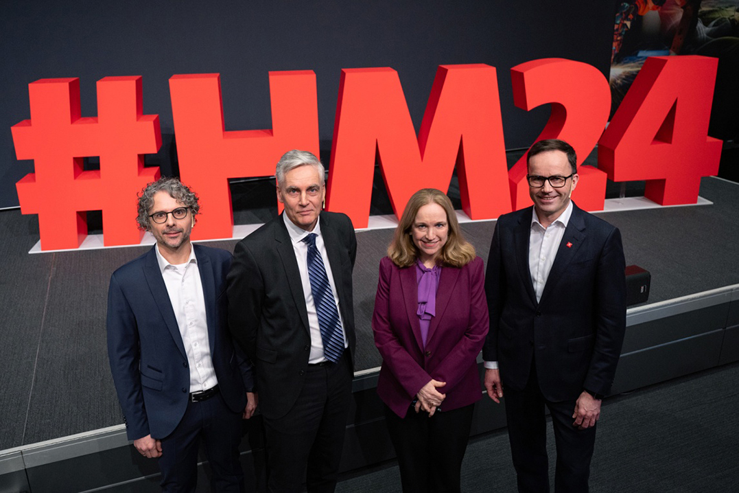 Hannover Messe 2024 AI sostenibilità idrogeno Jochen Köckler