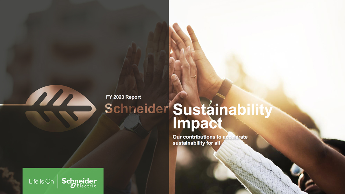 Schneider Electric target sostenibilità 2023