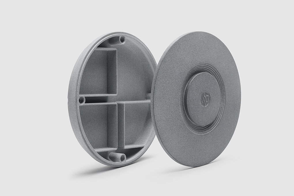 HP stampa 3D polimeri PA 12 S Decathlon housing