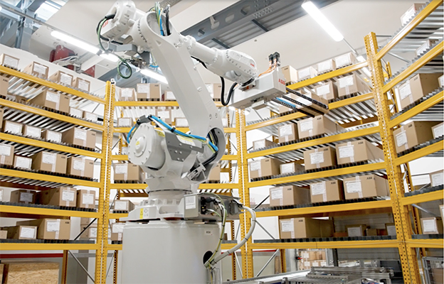 ABB automazione robot logistica magazzino Ossuccio
