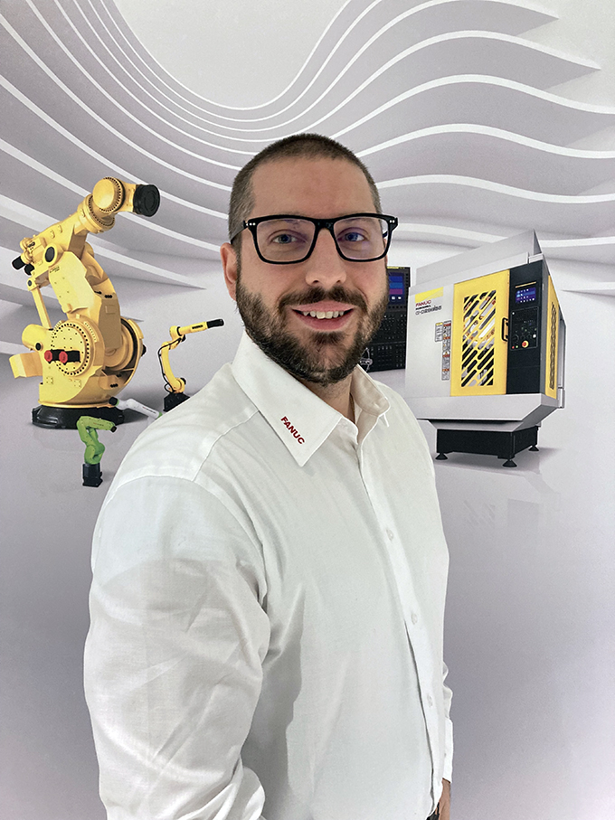 Fanuc Olimpiadi robotica 2024 Mirko Cazzaniga