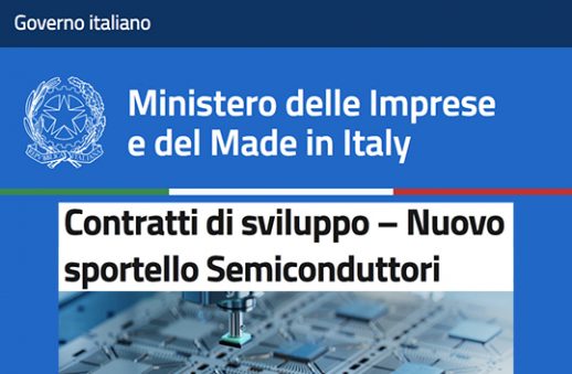 Mimit contratti di sviluppo industria semiconduttori