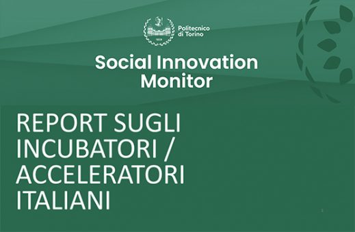 Social Innovation Monitor PoliTo report incubatori italiani startup