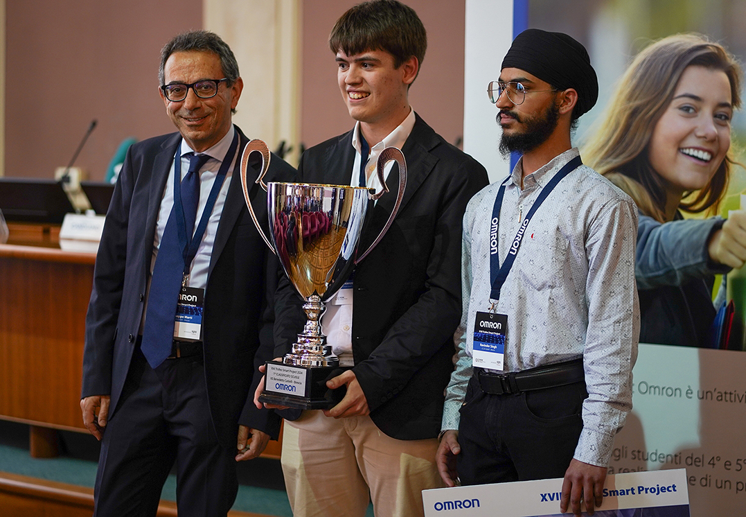  Omron Trofeo Smart Project scuole automazione premiazioni