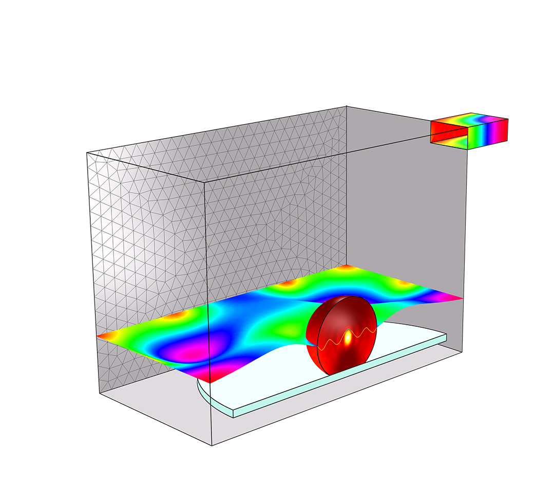 Comsol simulazione multifisica industria alimentare food production microonde