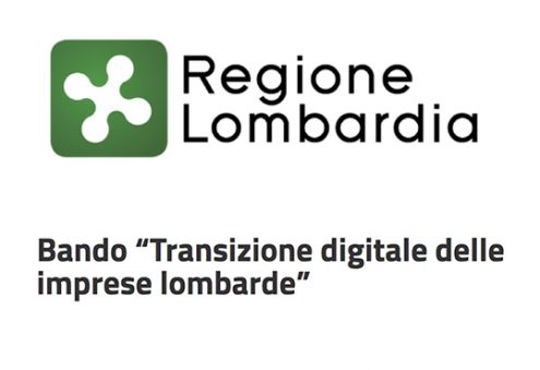 Regione Lombardia bando transizione digitale