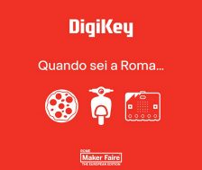 DigiKey Maker Fair Rome automazione robotica educational