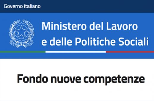 Fondo Nuove Competenze formazione Ministero del Lavoro