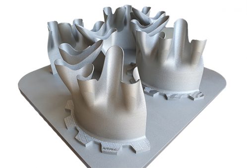 Hexagon compensazione geometrica stampa 3D componenti metallici di precisione Advanced Compensation