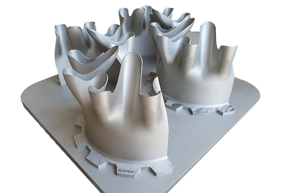 Hexagon compensazione geometrica stampa 3D componenti metallici di precisione Advanced Compensation