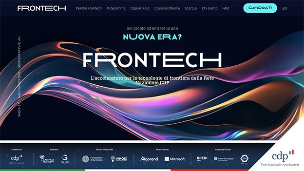 Frontech acceleratore tecnologie di frontiera CDP Venture Capital