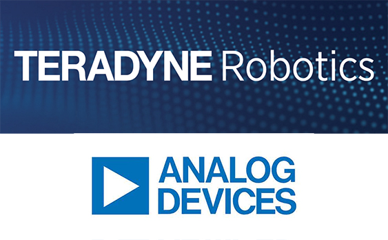 Teradyne Robotics Analog Devices accordo robotica avanzata AI on edge