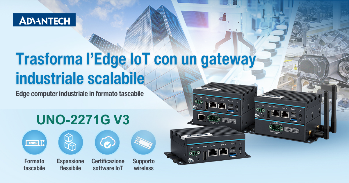  Advantech gateway edge IoT UNO 2271G V3