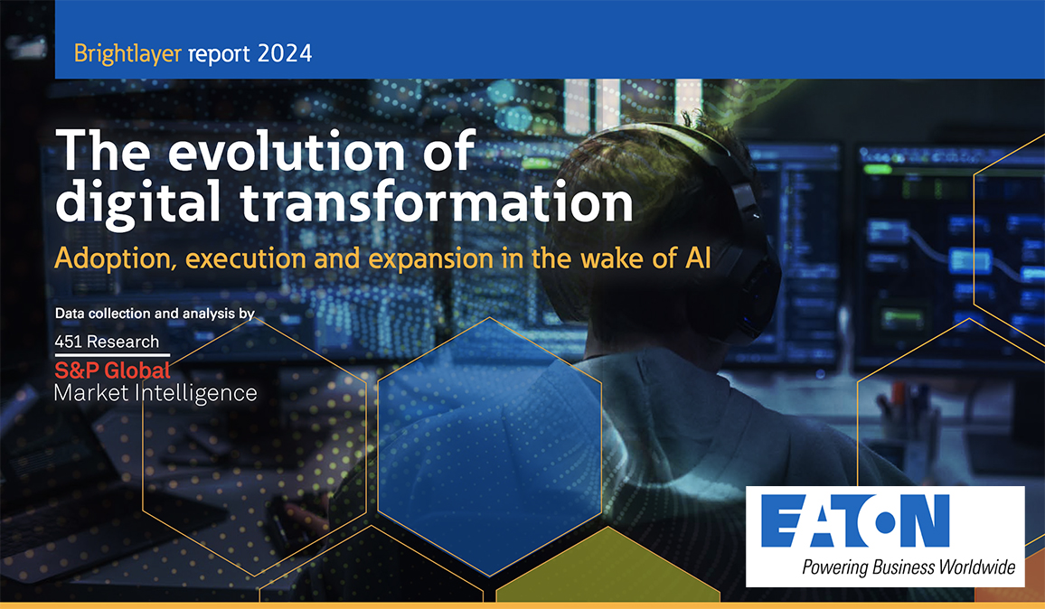 Eaton studio adozione AI e machine learning Brightlayer report