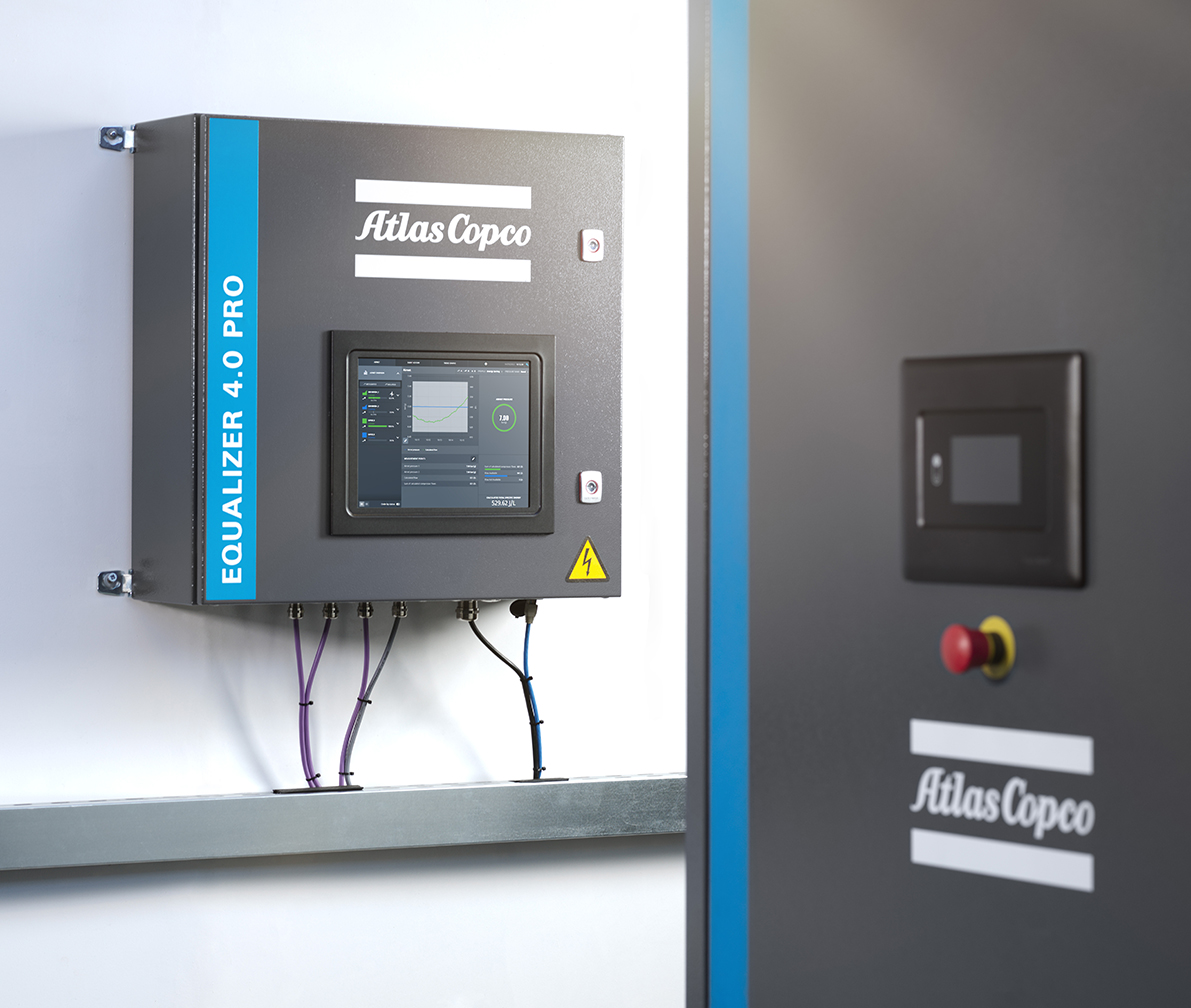 Atlas Copco approccio integrato assistenza aria compressa AirScan Equalizer 4.0 PRO
