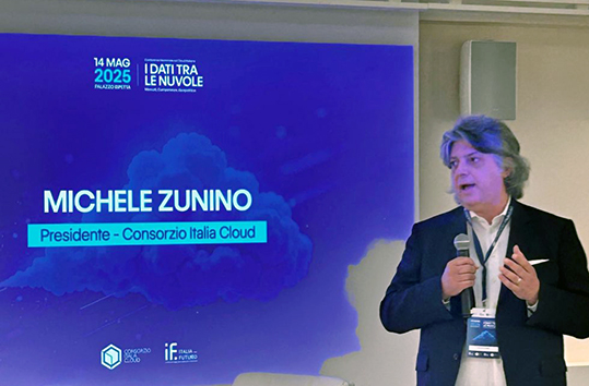 Consorzio Italia Cloud promozione cloud nazionale Michele Zunino