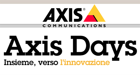 Axis Days Italia 2025 sicurezza