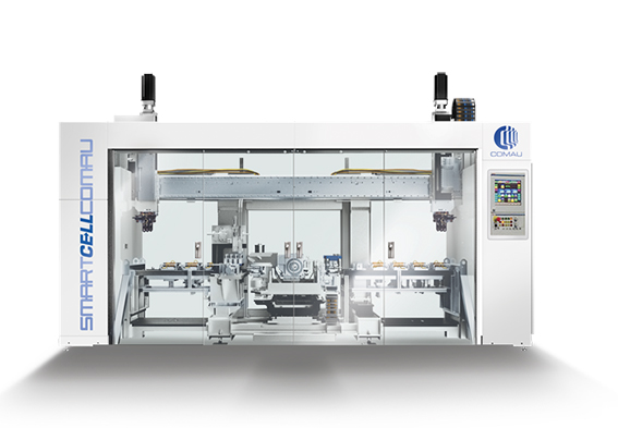 Comau linea assemblaggio produzione EV Li Auto automazione avanzata SmartCell Cina