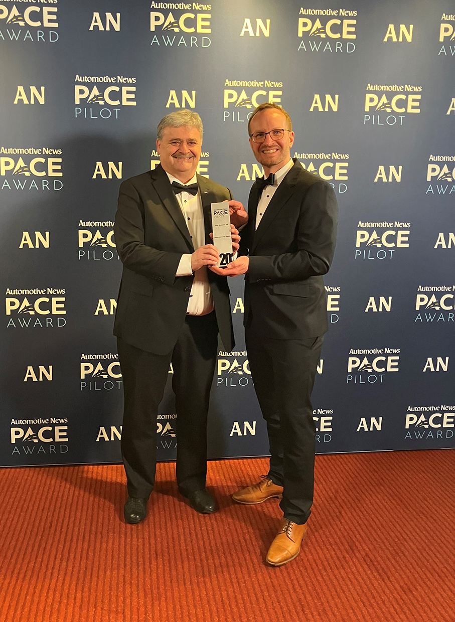  Dürr cabina verniciatura EcoPro Booth PACE Pilot Award Daniel Ackermann