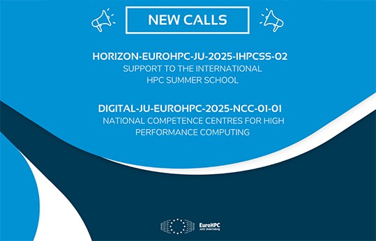 EuroHPC JU nuove call competenze HPC centri di competenza