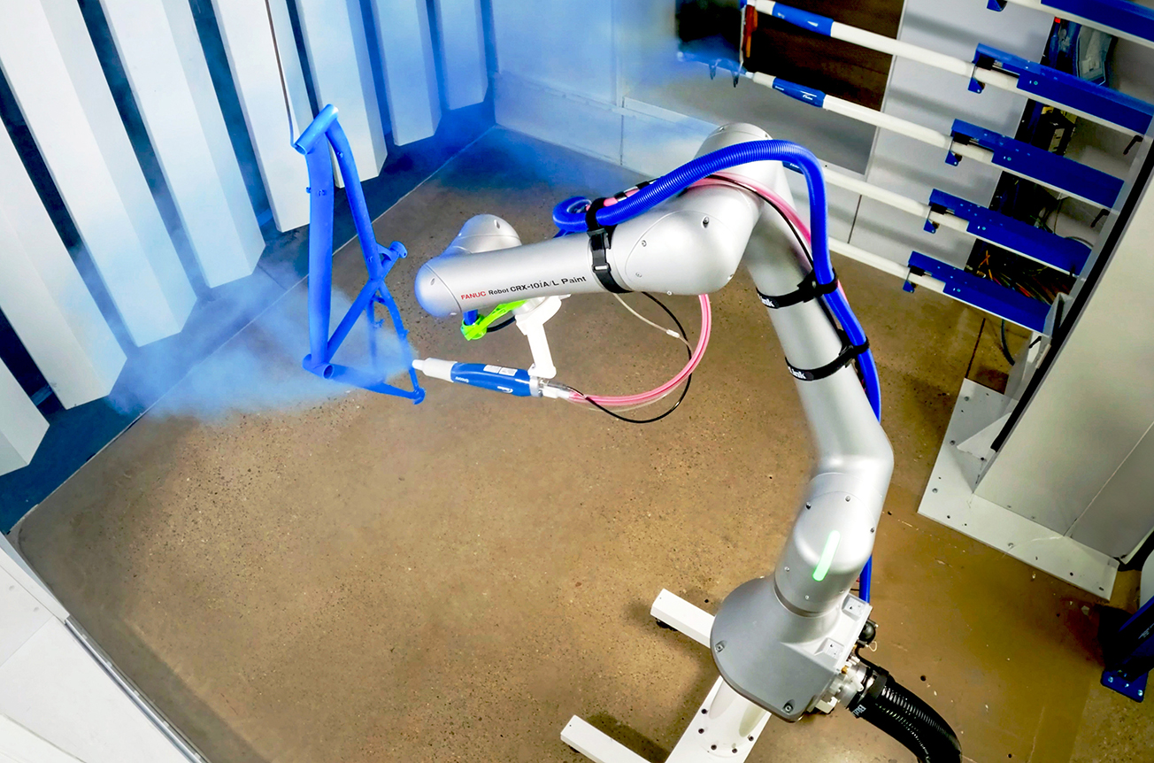 Fanuc robot collaborativo verniciatura CRX-10iA_L Paint Atex