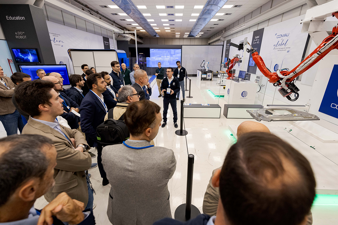  Comau Tech Day robotica automazione sede Grugliasco