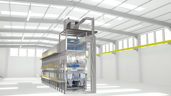 Dürr verniciatura sede Messico EcoDryScrubber