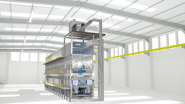 Dürr verniciatura sede Messico EcoDryScrubber