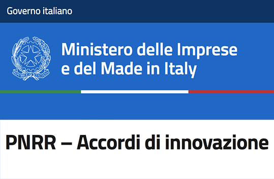 MIMIT bando accordi di innovazione